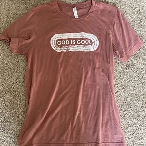 "god is good" tee